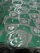 1 Yard Floral Metallic Jacquard Brocade Lime Green & Silver Fabric for Apparel Decor 60 Inch Width